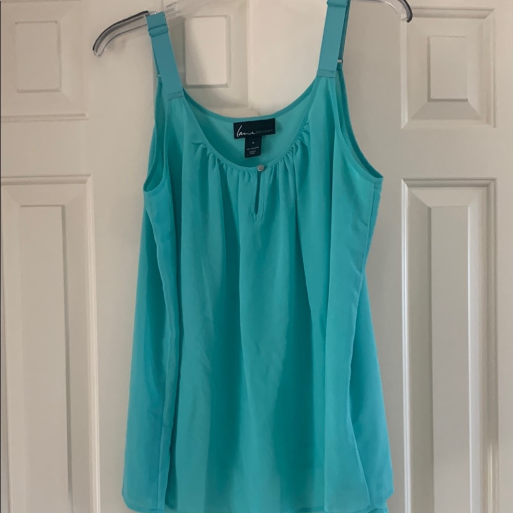 Lane Bryant Turquoise Sleeveless Camisole